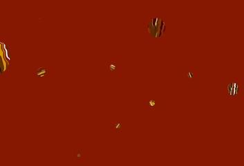 Light orange vector layout with circle shapes.