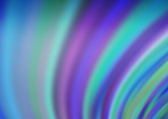 Light BLUE vector background with bubble shapes.