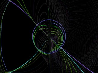 Imaginatory fractal background Image