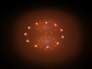 Imaginatory fractal background Image