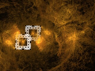 Imaginatory fractal background Image