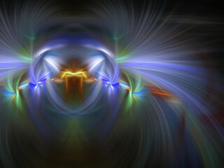 Imaginatory fractal background Image