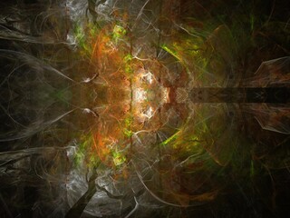 Imaginatory fractal background Image