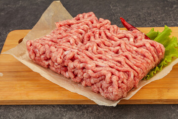 Minced meat - pork and beef