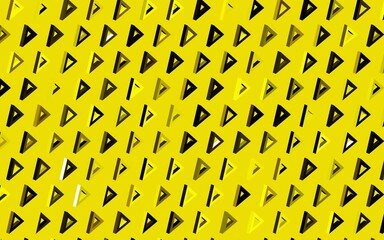 Dark Green, Yellow vector pattern with polygonal style.