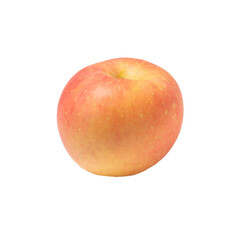 An apple on a white background.