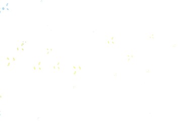 Light Green, Yellow vector sketch backdrop.
