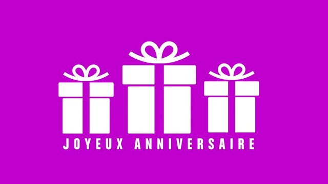 joyeux anniversaire