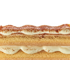 tiramisu dessert macro