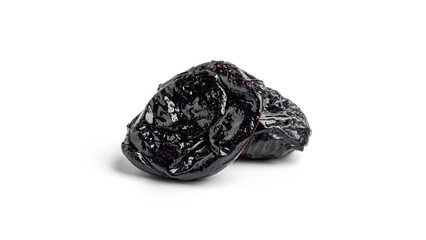 Prunes on a white background. High quality photo