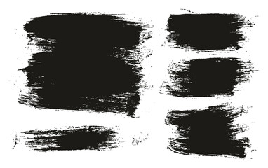 Round Brush Regular Long Background Mix Artist Brush High Detail Abstract Vector Background Mix Set 