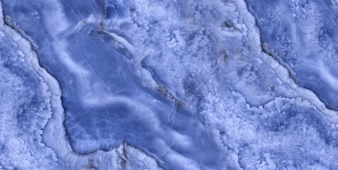 Natural Marble Wave Texture Design Closeup, Natural Blue Stone Texture