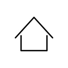 Fototapeta na wymiar house flat icon vector illustration