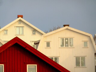 typisch schwedische Häuser