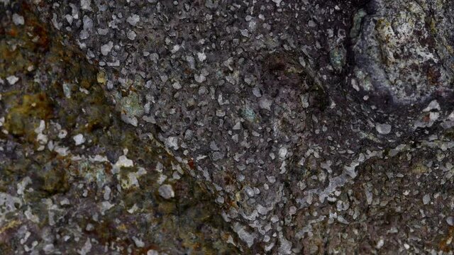scarf stone of Merkenbach, Germany on a turn table