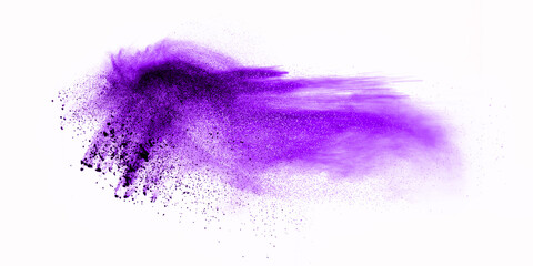 Dust Powder Image In White Background
