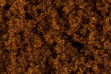 Brown sugar close up