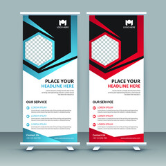 roll up banner design