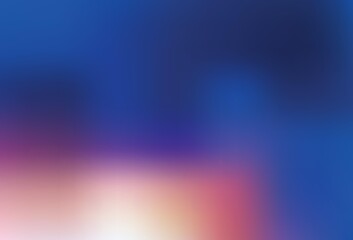 Fototapeta premium Light Blue, Yellow vector abstract blurred background.