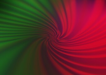 Obraz premium Light Green, Red vector bokeh pattern.