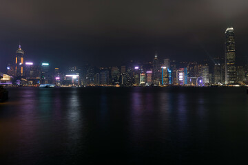 Fototapeta premium Night Hong Kong