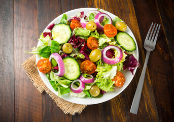 Ensalada de lechuga