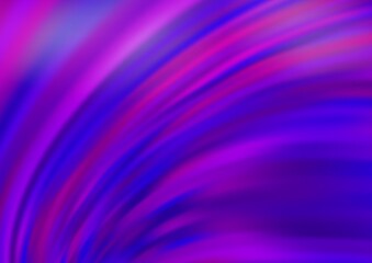 Fototapeta premium Light Purple vector template with liquid shapes.