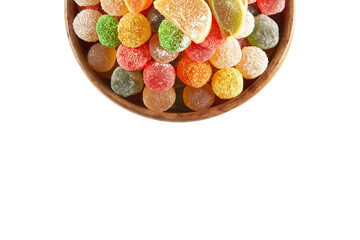 multicolor delicious Turkish delight traditional