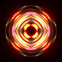 abstract background with glowing lights