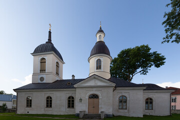 Fototapeta na wymiar Russian orthodox church, Kuressaare, Estonia