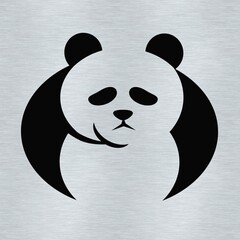 Adorable of illustration of panda