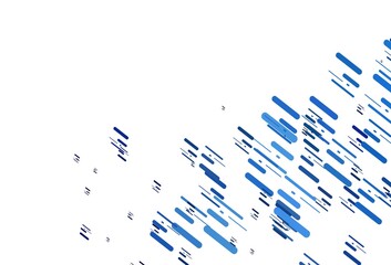 Light BLUE vector texture with colorful lines.