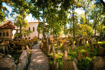 Old Jewish Cemetery, Prague, Czech Republic