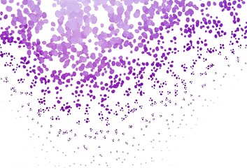 Fototapeta premium Light Purple vector background with curved circles.