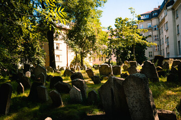 Old Jewish Cemetery, Prague, Czech Republic