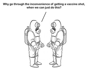 Hassles of a vaccine