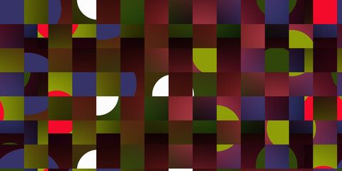 illustration of a colorful background