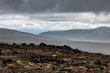 Panorama in Tongariro National Park