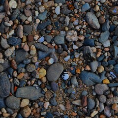 pebbles on the beach