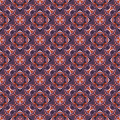 Geometric seamless pattern, ornament, abstract colorful background, fashion print, vector texture for fabric, textile, decoration.