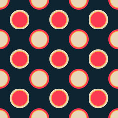 Abstract seamless pattern. Colorful vector background.