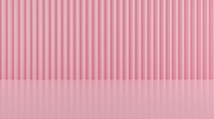 3d abstract minimal geometric with a pedestal and a showcase. 3d illustration