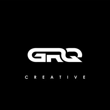 GRQ Letter Initial Logo Design Template Vector Illustration