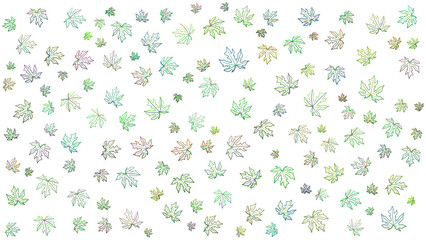 pattern leaves background, white background design