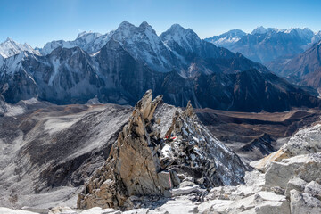 Ama Dablam Climb to Camp 2, Himalaya