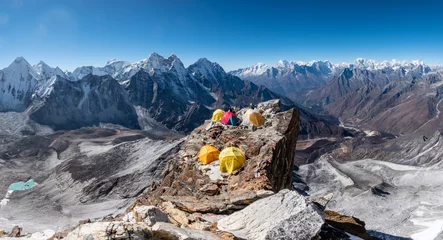 Deurstickers Ama Dablam Ama Dablam Camp 2, Himalaya