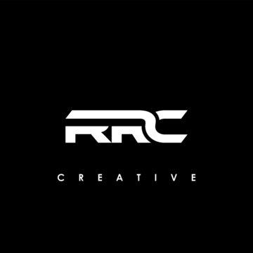 RRC Letter Initial Logo Design Template Vector Illustration