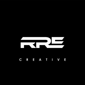 RRE Letter Initial Logo Design Template Vector Illustration