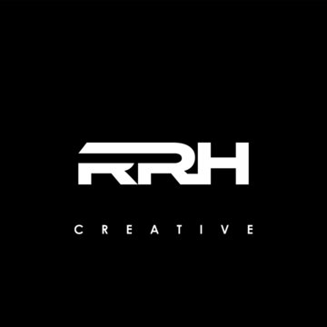 RRH Letter Initial Logo Design Template Vector Illustration