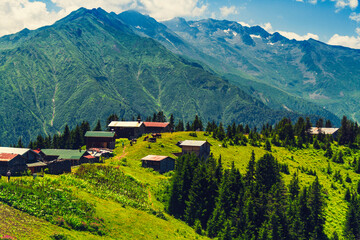 Turkey Karadeniz sal and Pokut  plateau